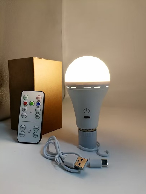 Amazon リモコン付き充電式 RGB 電球電池式電球、非ハードワイヤリングの壁ランプシャンデリア用|undefined