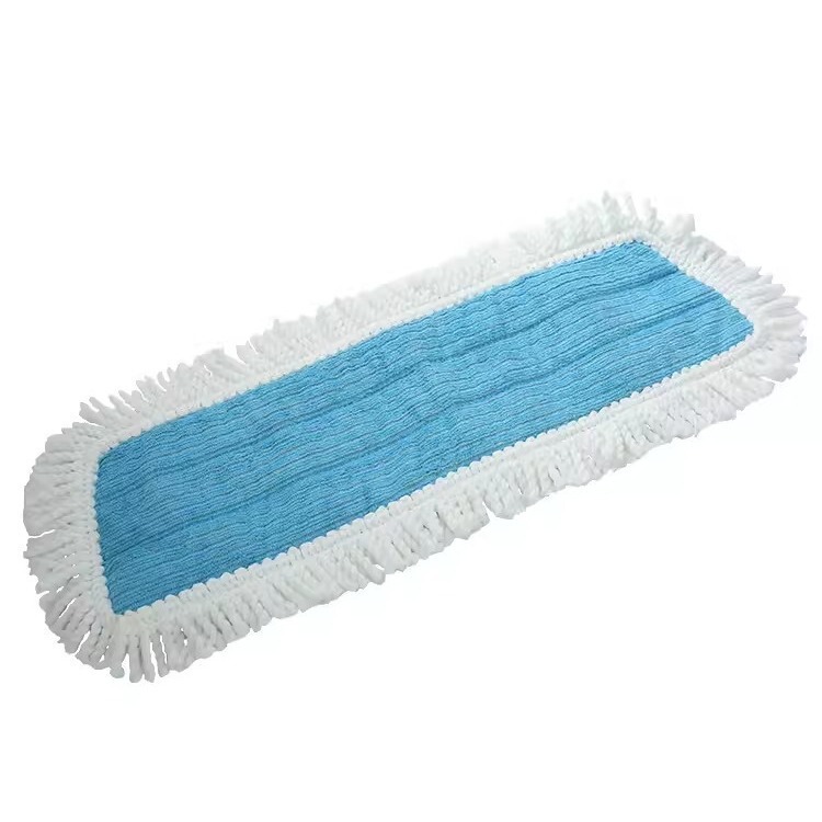 Miaojie Flat Ultra-Fiber Mop for Wooden Floors, 360-Degree Rotating Adhesive Household Flat Mop