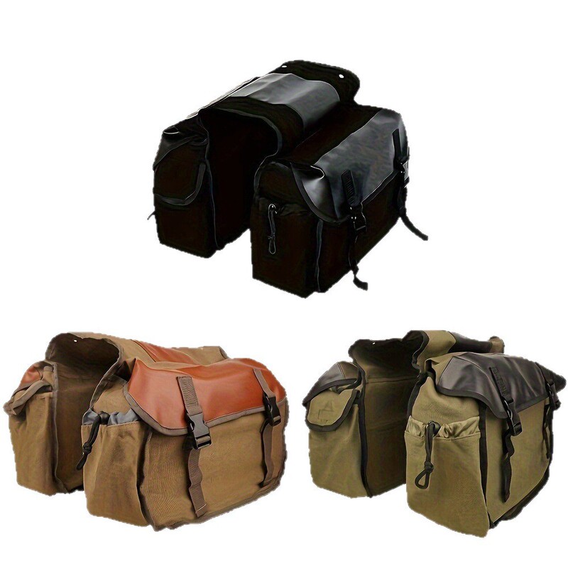 Cross-Border Multifunctional Bicycle Side Bag, Portable Equipment Bag, Thickened Large-Capacity Motorcycle Electric Vehicle Rear Bag
