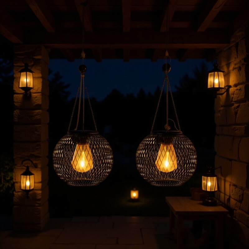 Solar Lantern Garden Light Waterproof Hollow Grid Front Door New Year Reunion Light Outdoor Decorative Atmosphere Landscape Light Solar Lantern Garden Light Waterproof Hollow Grid Front Door New Year Reunion Light Outdoor Decorative Atmosphere Landscape Light