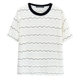 100.00kg fat sister summer new Korean plus size women's fashion lace color lace short sleeve shirt 7055