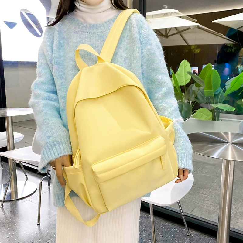 Backpack, Korean style 2023 collection, lightweight 0.29 kg, multiple colors