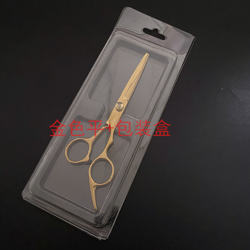 Venta al por mayor tijeras planas de acero inoxidable de 6 pulgadas tijeras de dientes tijeras finas oro/azul/color/púrpura/Negro precio de venta directa de fábrica es excelente