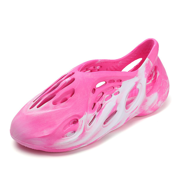 Summer Crocs-style slippers