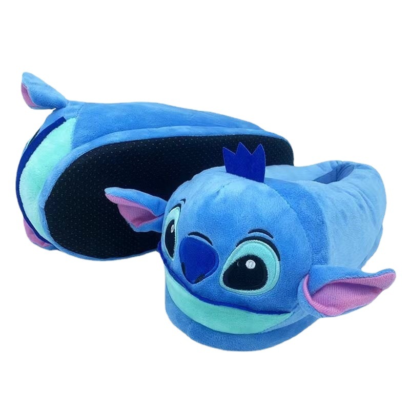 Zapatillas de Casa de Felpa con Puntada, Bebé, Dibujos Animados, Invierno, Cálidas