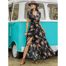 K 29026 Boho Printed Dress ��������ӡ��ȹ�羳����ͨ����