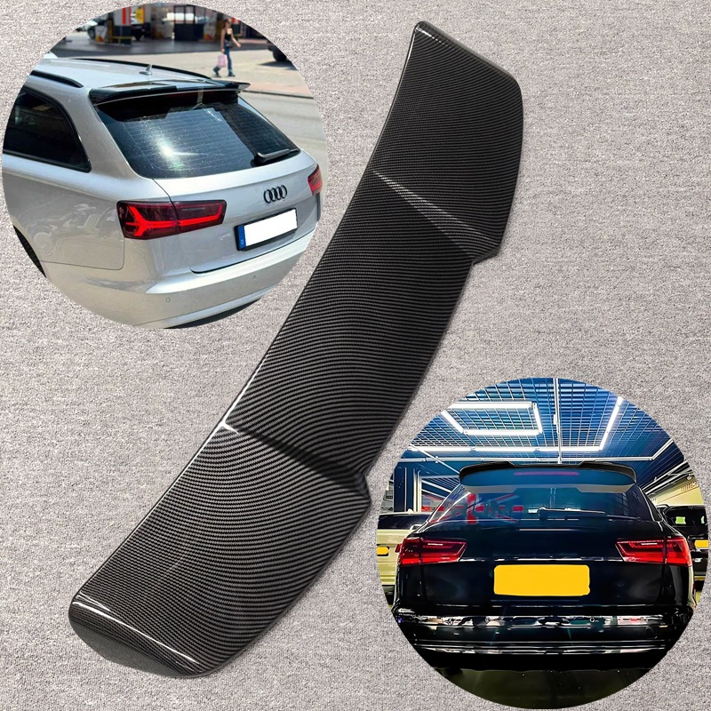 Suitable for 2012-2018 Audi A6 C7 Touring Avant/Allroad Rear Wing Top Wing Without Drilling