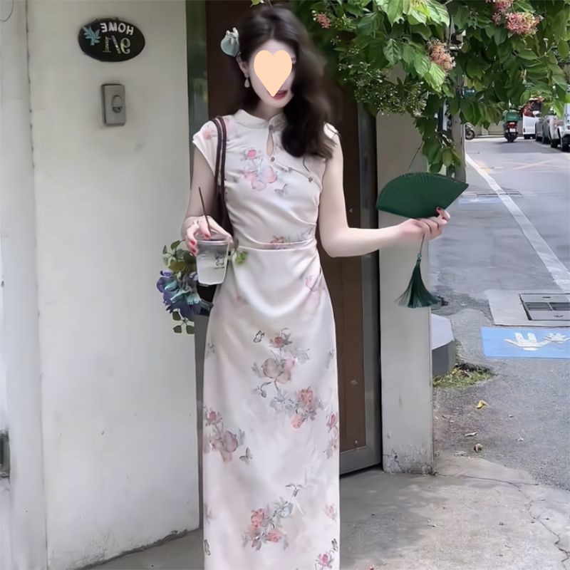 *이벤트 중 [복숭아나비] 새로운 중국 스타일의 핫한 치파오