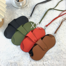 韩国ins博主同款荔枝纹眼镜包 女明星逛街包包挂件旅行便携眼镜夹