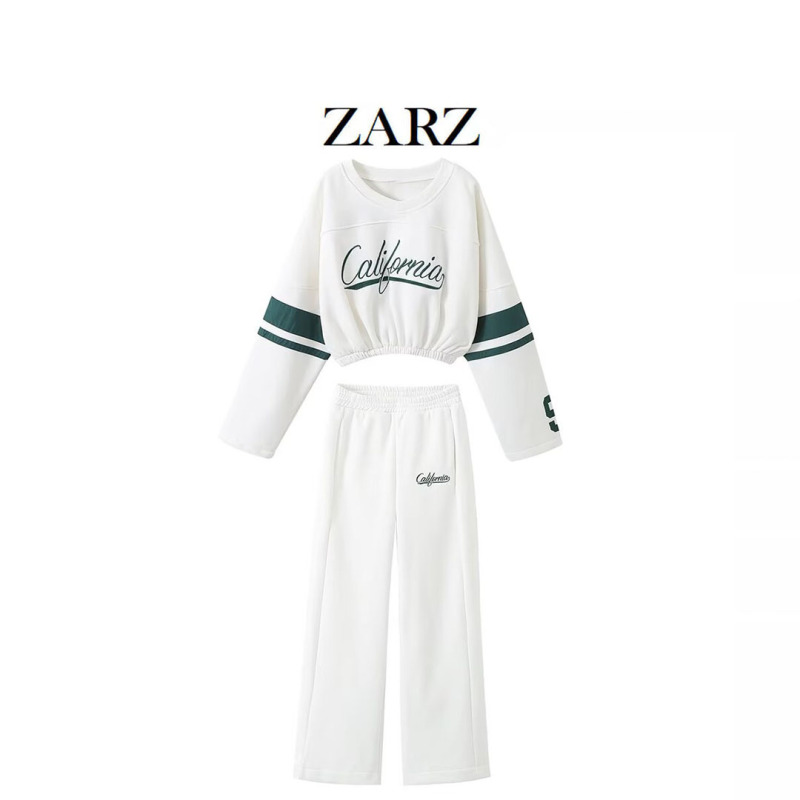 ZARZ Homemade European and American Style New Women's Wear Short Sweat 1131875 Straight Jogging Pants ZARZ Homemade European and American Style New Women's Wear Short Sweat 1131875 Straight Jogging Pants