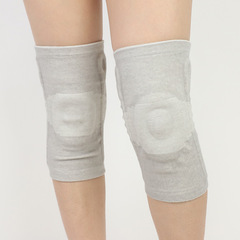 Winter Warmth Elastic Knee Support Basketball Cycling Breathable Knee Support with Spring Silicone Outdoor Fitness Sports Knee Support