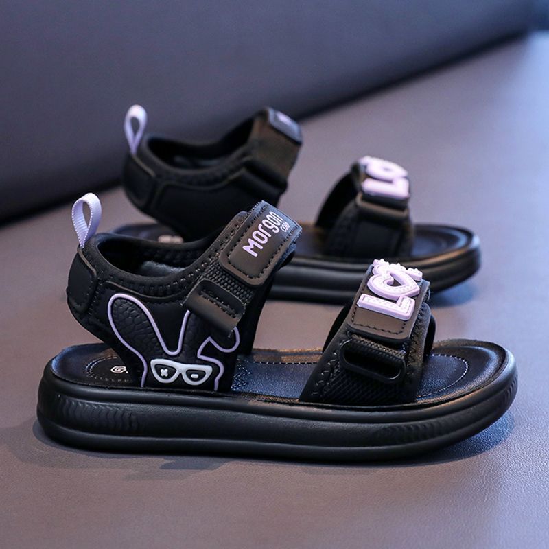 Sandalias para niños zapatos de playa para niñas 2025 nuevo verano suave antideslizante zapatillas deportivas para niñas zapatillas frías para bebés