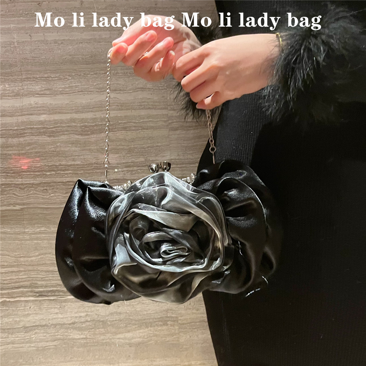 270g Weight Polyester Lining Material Open Closure Type Top Handle Strap Type Evening Bag Bags Type Daily, Street, Shopping Occasion Silk Material Flower Pattern All Seasons Season Women's Gender Elegant, Streetwear Style Square Shape Small Size Red Purple Silver Silk Flower Square Evening Bags 14