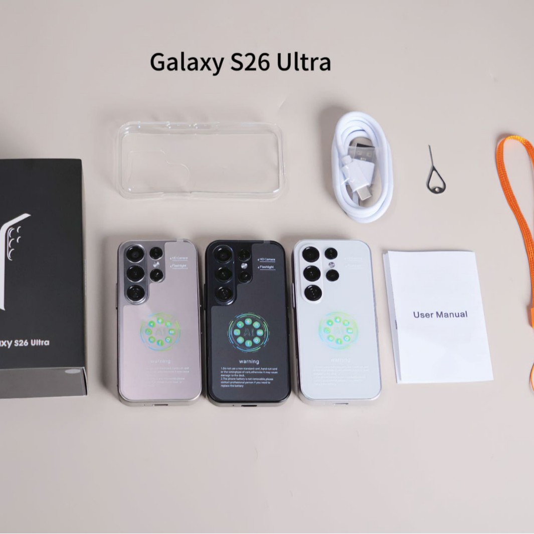 Export new Mini S26ultra迷你外贸智能手机3.75寸灵动岛智能手机