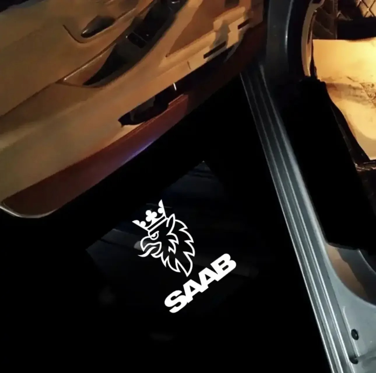 Aplicable a SAAB Range Rover Sport Lámpara de bienvenida especial LED lámpara de proyección lámpara láser de puerta modificada image 7