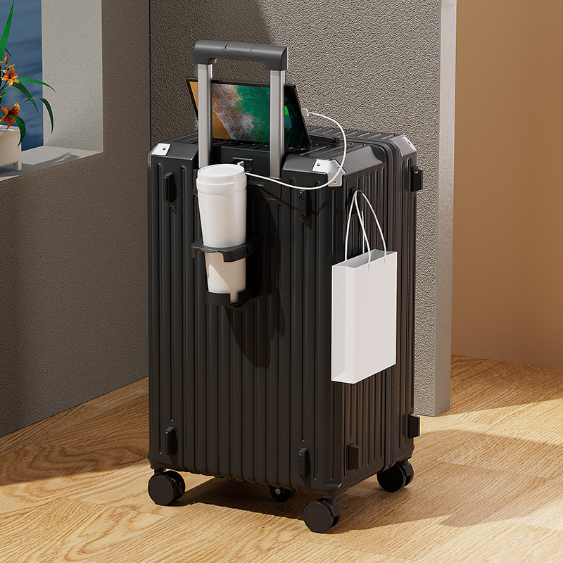 Maleta, maleta con ruedas para mujer, resistente y duradera, estudiante masculino 32, gran capacidad, gran tamaño, contraseña, rueda universal de embarque de viaje