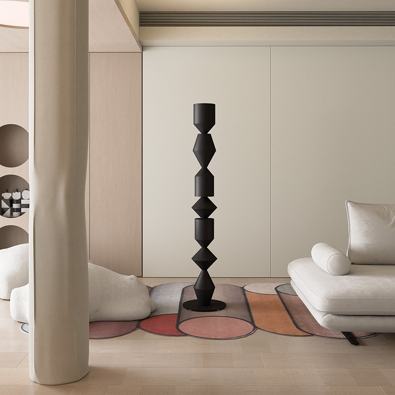 Cross-border Nordic floor lamp for living room, modern minimalist, creative, unique, artistic, high-end, vintage mid-century style, sofa corner lamp Cross-border Nordic floor lamp for living room, modern minimalist, creative, unique, artistic, high-end, vintage mid-century style, sofa corner lamp