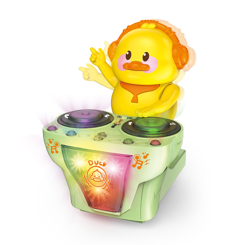 EXPRESS SIGHT Juguetes de disco DJ para niños y niñas luces dinámicas Música de baile juguetes de sonido y luz