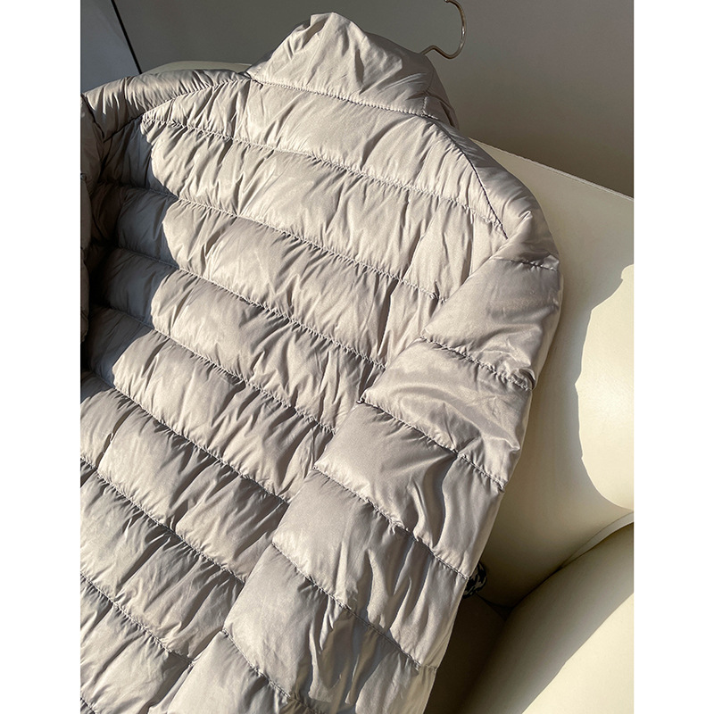 『스탠드업 칼라』 가벼운 다운 재킷 쇼핑몰과 같은 다운 90%, 남성용 따뜻한 스탠드업 칼라 다운 라이너, 가을 겨울 신상품