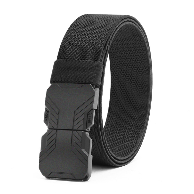 定制合金插扣男腰带快速释放户外运动插扣皮带男士高级感战术腰带