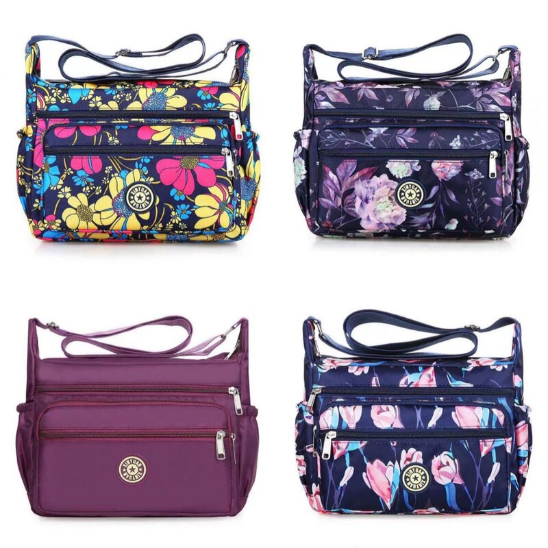 Large Capacity Canvas Bag Lightweight Middle-aged and Elderly Mother's Bag Flower Cloth Nylon Oxford Cloth Large Shoulder Bag Crossbody Bag Women's Bag Large Capacity Canvas Bag Lightweight Middle-aged and Elderly Mother's Bag Flower Cloth Nylon Oxford Cloth Large Shoulder Bag Crossbody Bag Women's Bag