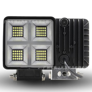 Factory Wholesale Square Car Led Work Light 4 Inch 80 Lights Floodlight Headlight Off-Road Vehicle Spotlight Modified Car Light