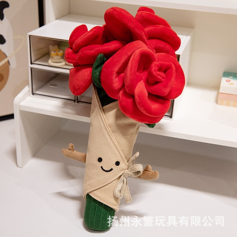 JC プロポーズ ダイヤモンド リング 人形 証明書 ブーケ ぬいぐるみ 結婚式 お土産人形 中国のバレンタインデー ギフト|undefined