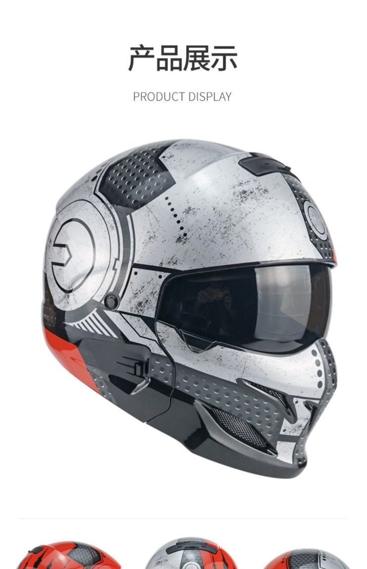 Motorcycle Half Helmet Cruiser Retro Helmet