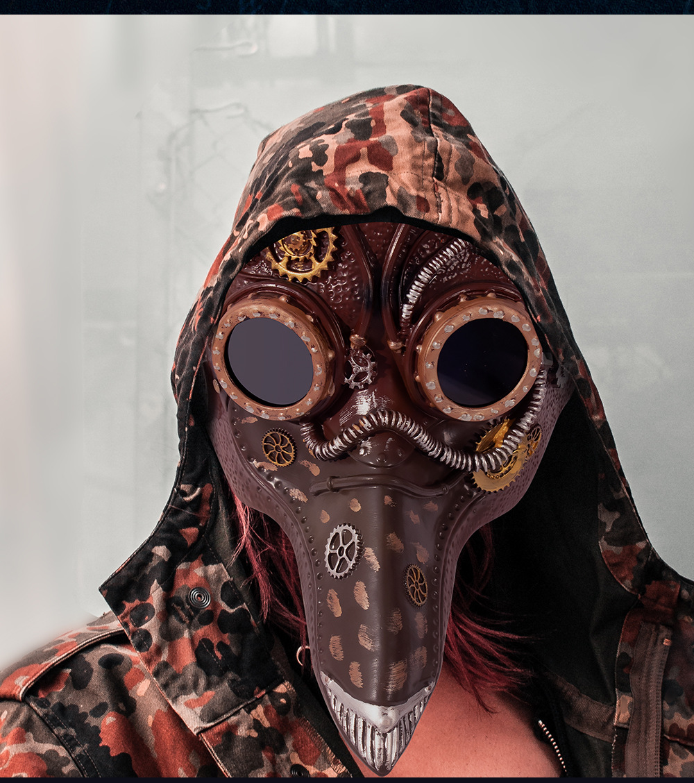 Halloween Gotische Wind Punk Snavel RP Feest Festival Feestmaskers display picture 13