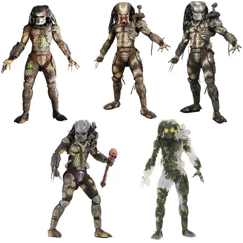 Alien Vs. Predator: Jungle Prey Escapee Action Figure Articulated Model Toy Predator 5 Prey