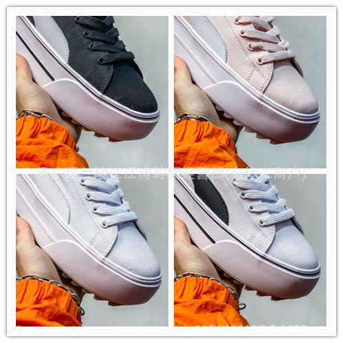 Putian Classic Biaojia Canvas Heightening Thick-Soled Women's Shoes Tennis Versatile Casual Sports Low-Cut Sneakers Palermo