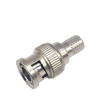 BNC三件套PIN针镀金 纯铜车件 RG59 Q9视频接头监控电视天线插头