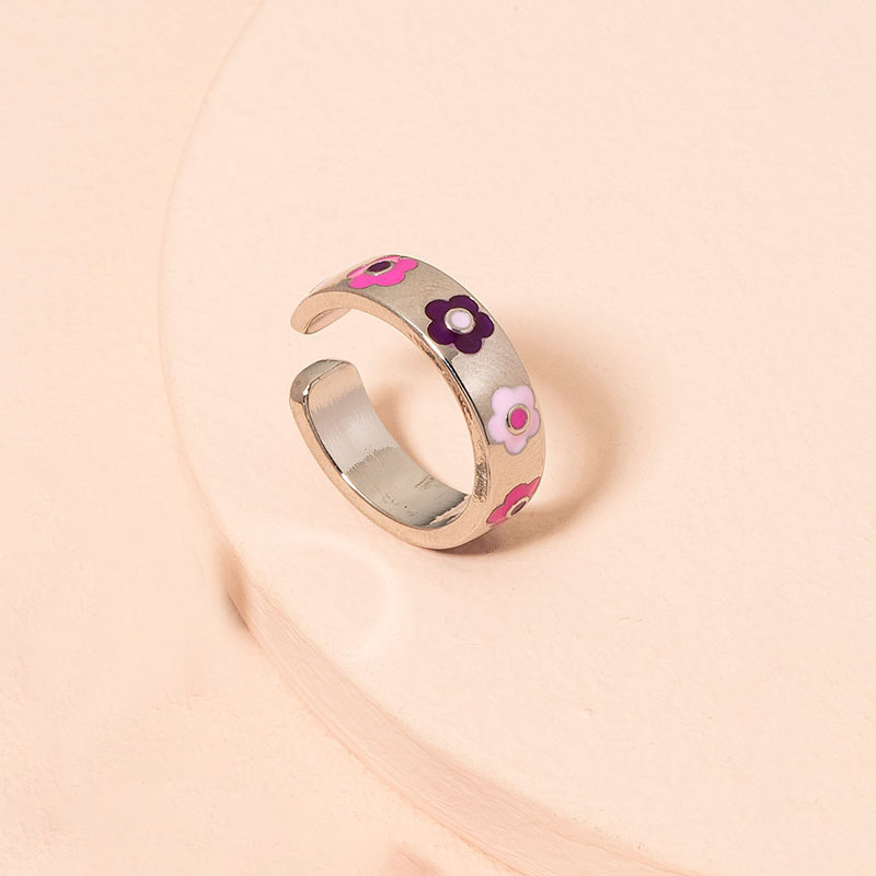 wholesale jewelry color heart ring Nihaojewelry