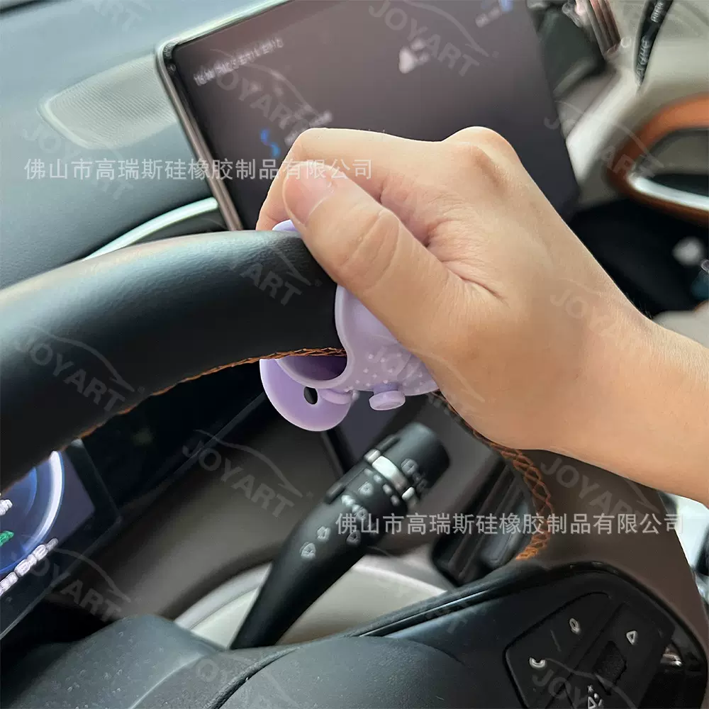 跨境硅胶手掌穴位按摩器方向盘助力器新手开车辅助神器车载用品