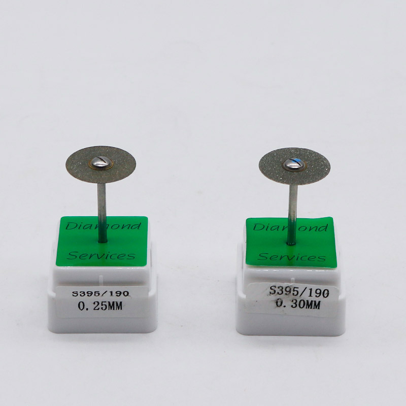 Disco de Corte Diamantado Dental De Doble Cara para Máquina de Pulido