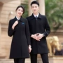 中长款女士秋冬职业大衣