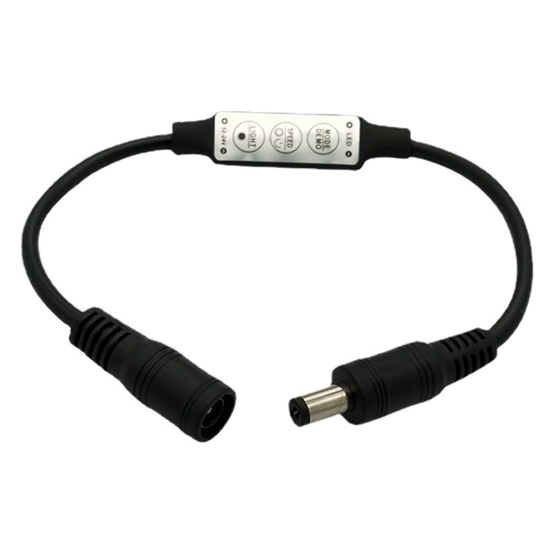 Производитель Haoxin мини трехкнопочный монохромный контроллер ручного затемнения постоянного тока Кнопка RGB инфракрасный свет с контроллером