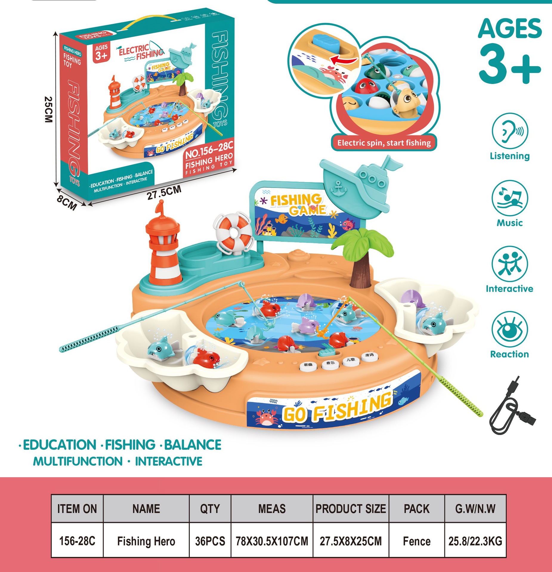 낚시 히어로 Diaoyutai 2 [포장 수량 36PCS]