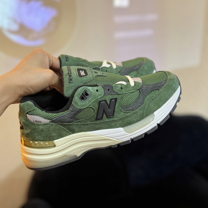 Pure original NB992 dad shoes, retro running shoes, breathable mesh casual sneakers for men and women