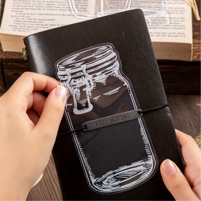 Mojing PET etiqueta Dream Collector serie cristalería diario artículo transparente decoración 20 unidades 6 modelos