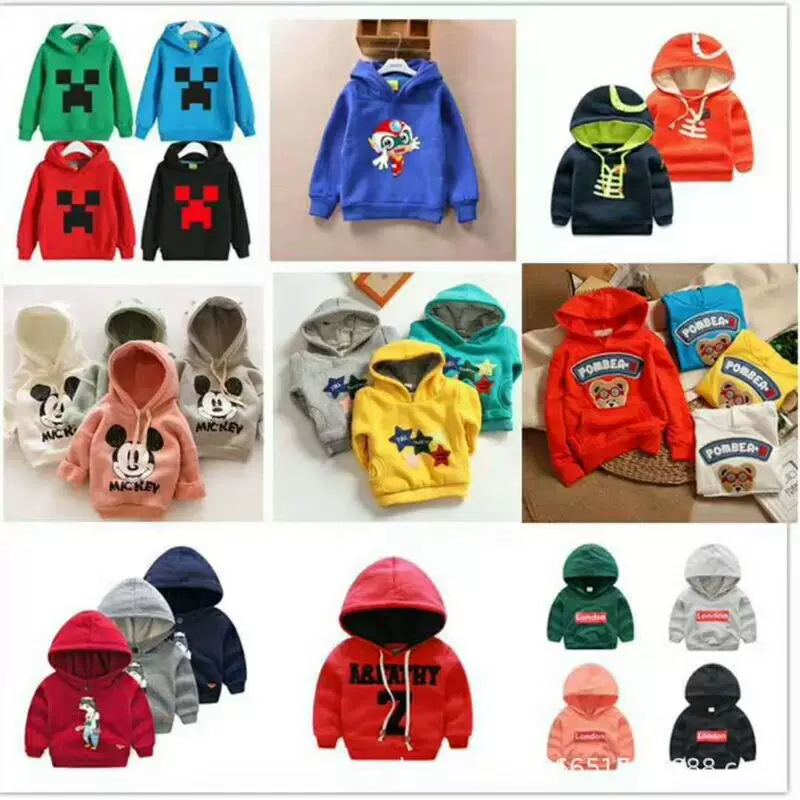 Детский худи в assorted colors, индивидуальная упаковка, для возрастов 2–10 лет