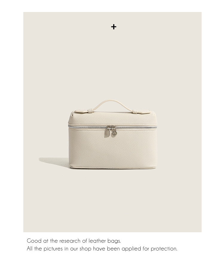 386g Weight Polyester Lining Material Zipper Closure Type Women's Small Pu Leather Solid Color Basic Square Zipper Crossbody Bag