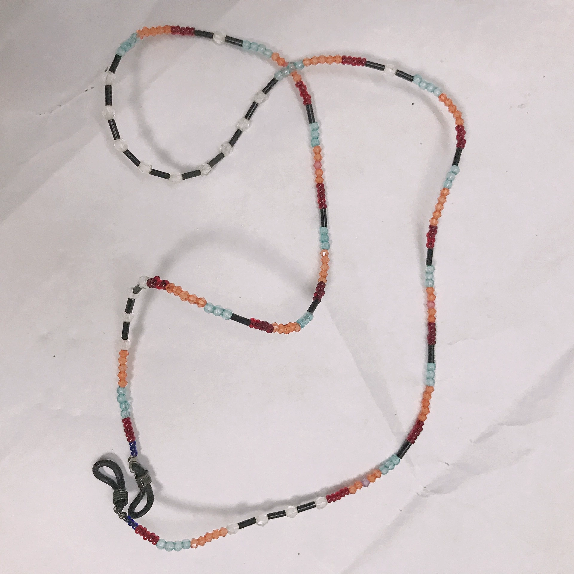 Non-slip glasses, beaded bracelet handmade