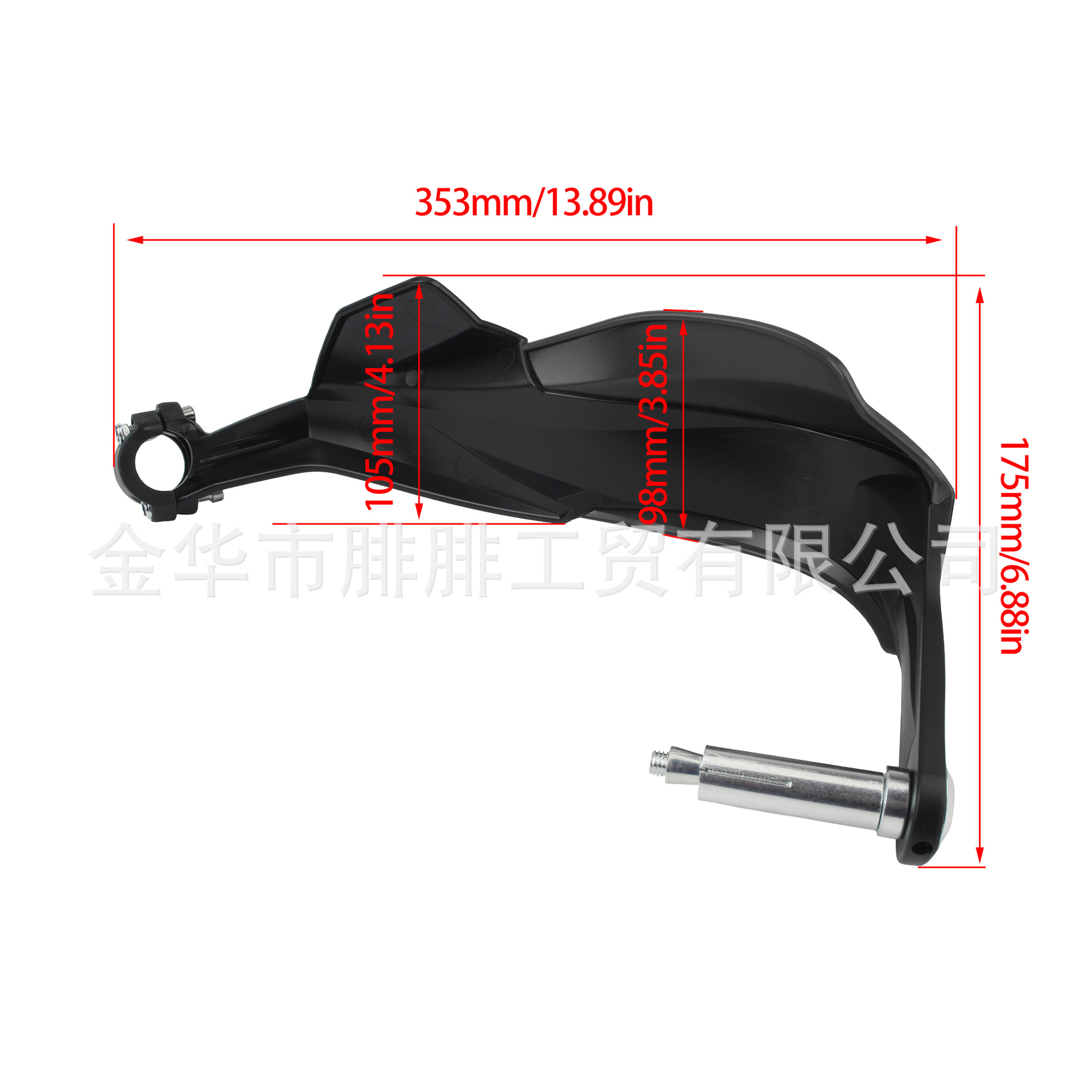 Motorcycle handguard modification suitable for KTM Duke 390, anti-fall deer antler handguard, bow protection cover accessories