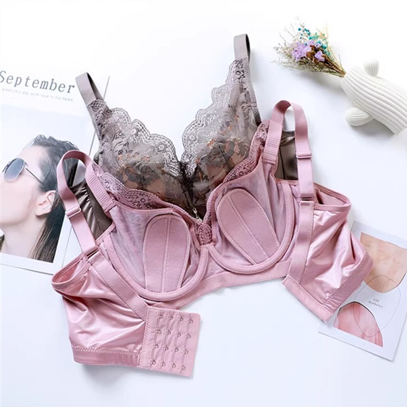 Sexy Lace Rabbit Ears Thin Comfortable Soft Steel Ring Bra Push-Up Adjustable Breast-Retracting Women's Intimates 008