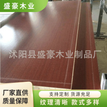 实木工程贴面板室内装饰用生态板家具衣柜板柔光护墙板批发厂家