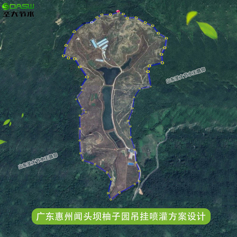 惠州闻头坝柚子园喷灌水肥一体化预算多少钱 自动控制广东施肥机
