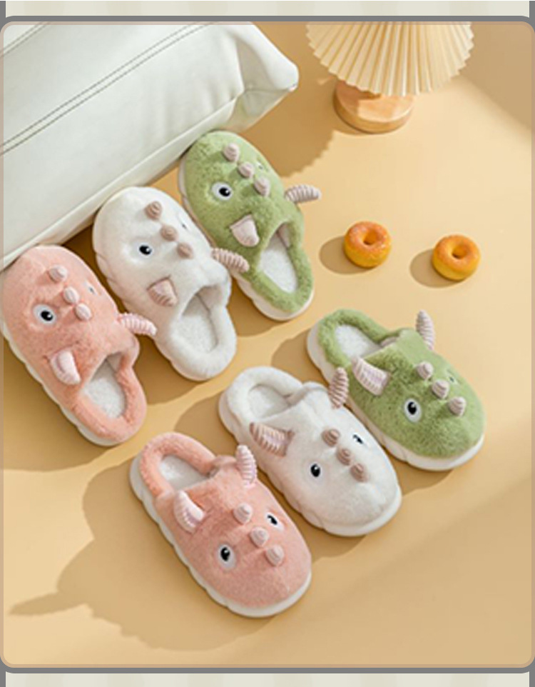 Pantofole in memory foam lavabili in lavatrice morbide da camera da letto primaverile a punta chiusa in velluto peluche da donna_voghion.com