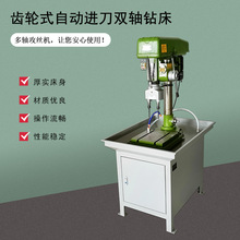 西湖自动进刀双轴钻床ZB4020改多头 多轴数控台钻
