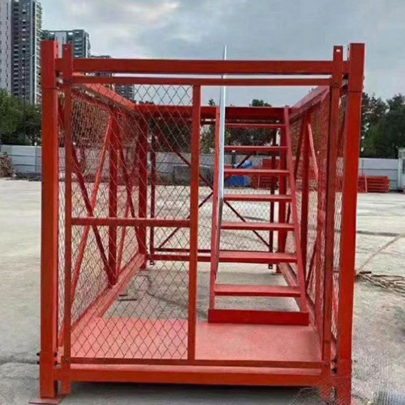 安全梯笼爬梯组合式基坑防护通道 墩柱盖梁操作平台施工安全梯笼